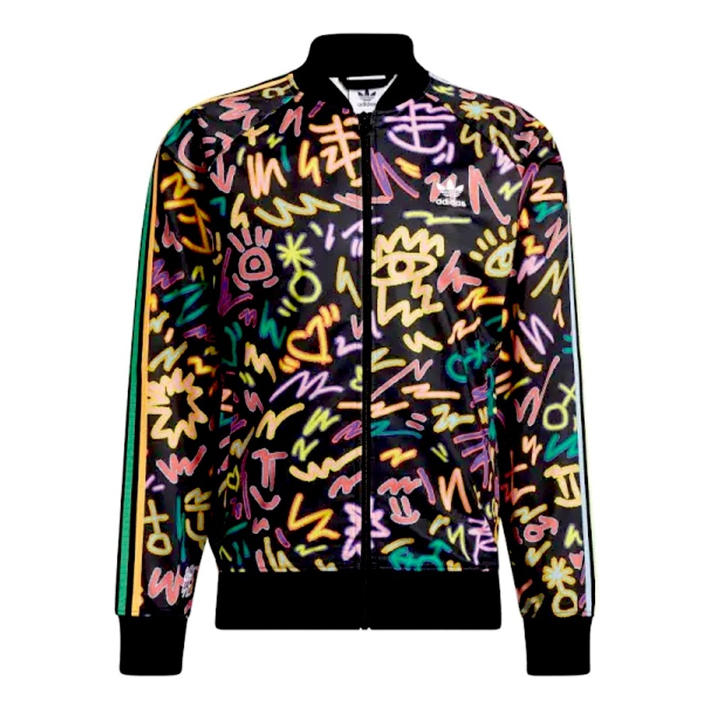 SUPER RARE ADIDAS Love Unites Superstar Track Jacket XS